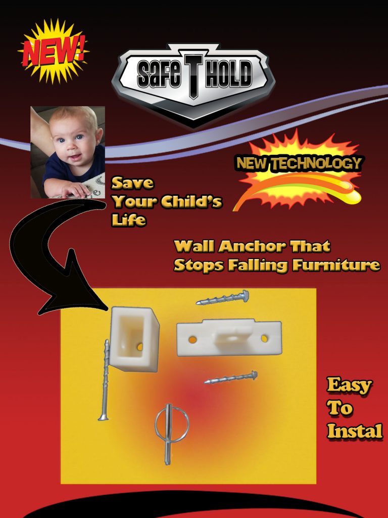 New Box Products Presents Wall Anchor that to Save Your Childs Life